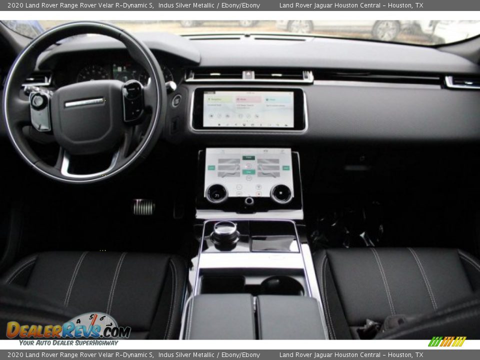 2020 Land Rover Range Rover Velar R-Dynamic S Indus Silver Metallic / Ebony/Ebony Photo #4