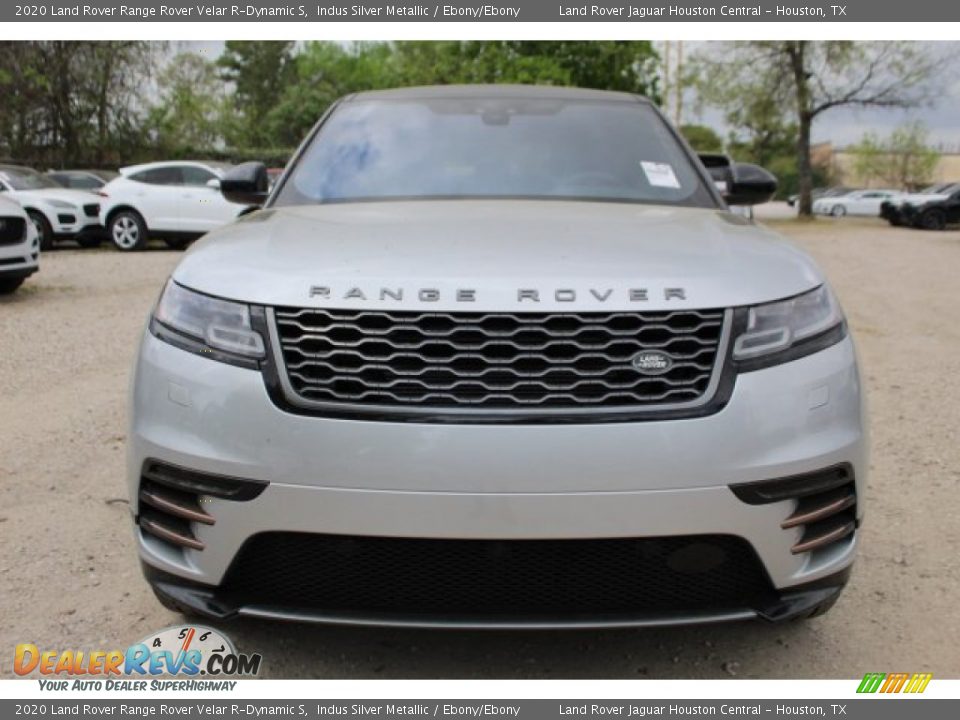 2020 Land Rover Range Rover Velar R-Dynamic S Indus Silver Metallic / Ebony/Ebony Photo #8