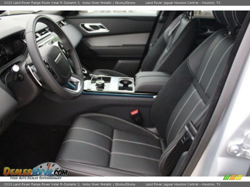 2020 Land Rover Range Rover Velar R-Dynamic S Indus Silver Metallic / Ebony/Ebony Photo #12