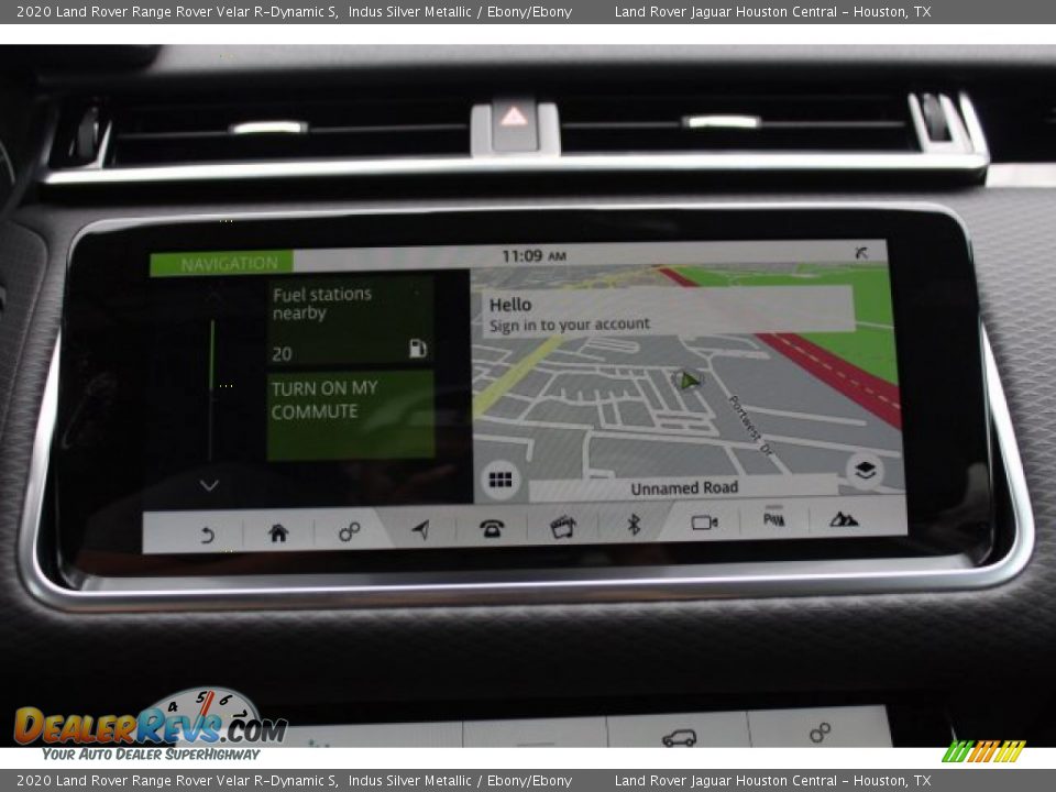 2020 Land Rover Range Rover Velar R-Dynamic S Indus Silver Metallic / Ebony/Ebony Photo #13