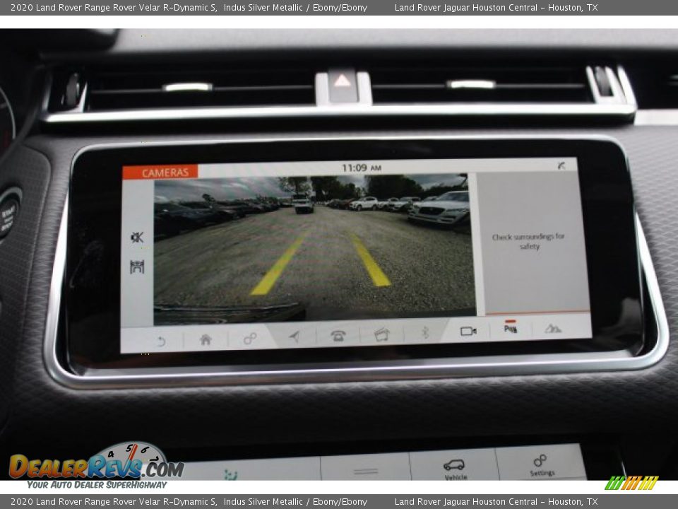 2020 Land Rover Range Rover Velar R-Dynamic S Indus Silver Metallic / Ebony/Ebony Photo #14