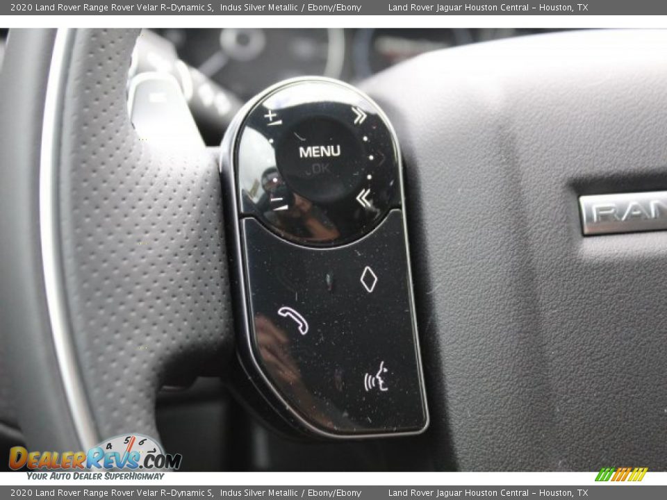 2020 Land Rover Range Rover Velar R-Dynamic S Indus Silver Metallic / Ebony/Ebony Photo #18