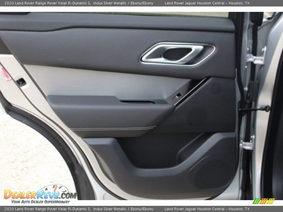 2020 Land Rover Range Rover Velar R-Dynamic S Indus Silver Metallic / Ebony/Ebony Photo #22