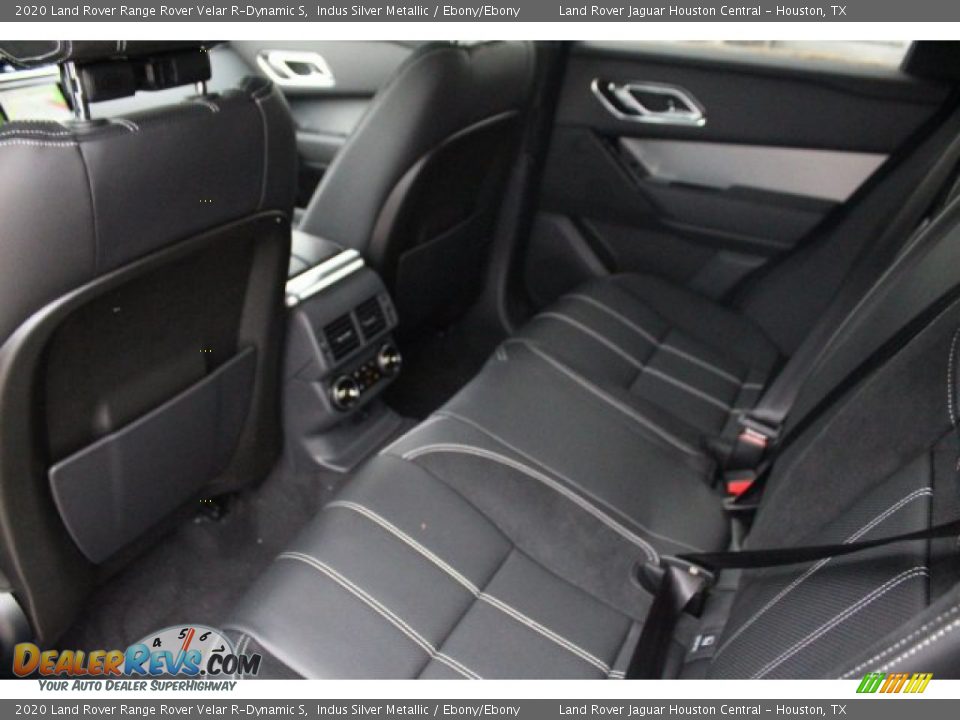 2020 Land Rover Range Rover Velar R-Dynamic S Indus Silver Metallic / Ebony/Ebony Photo #23