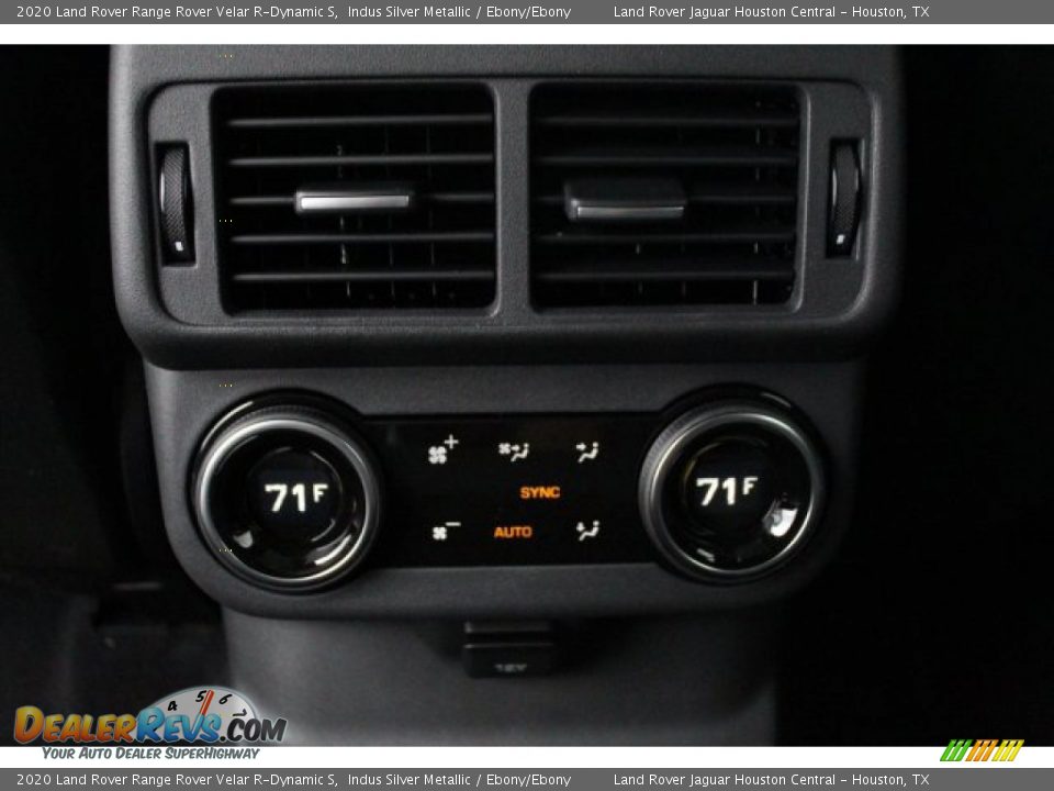 2020 Land Rover Range Rover Velar R-Dynamic S Indus Silver Metallic / Ebony/Ebony Photo #24