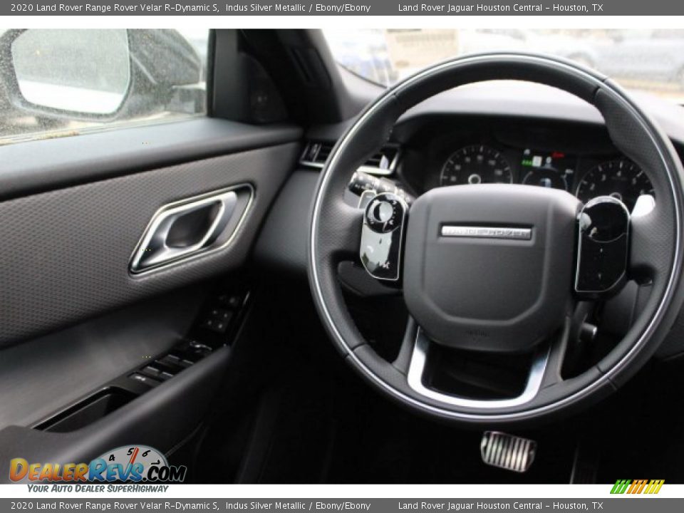 2020 Land Rover Range Rover Velar R-Dynamic S Indus Silver Metallic / Ebony/Ebony Photo #25
