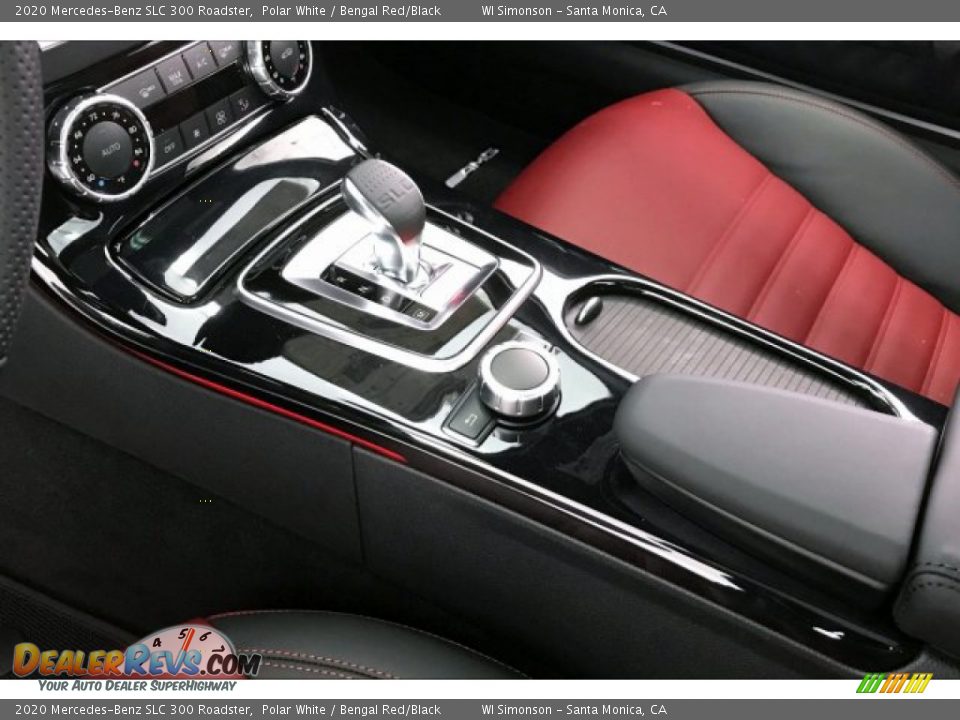 2020 Mercedes-Benz SLC 300 Roadster Polar White / Bengal Red/Black Photo #7