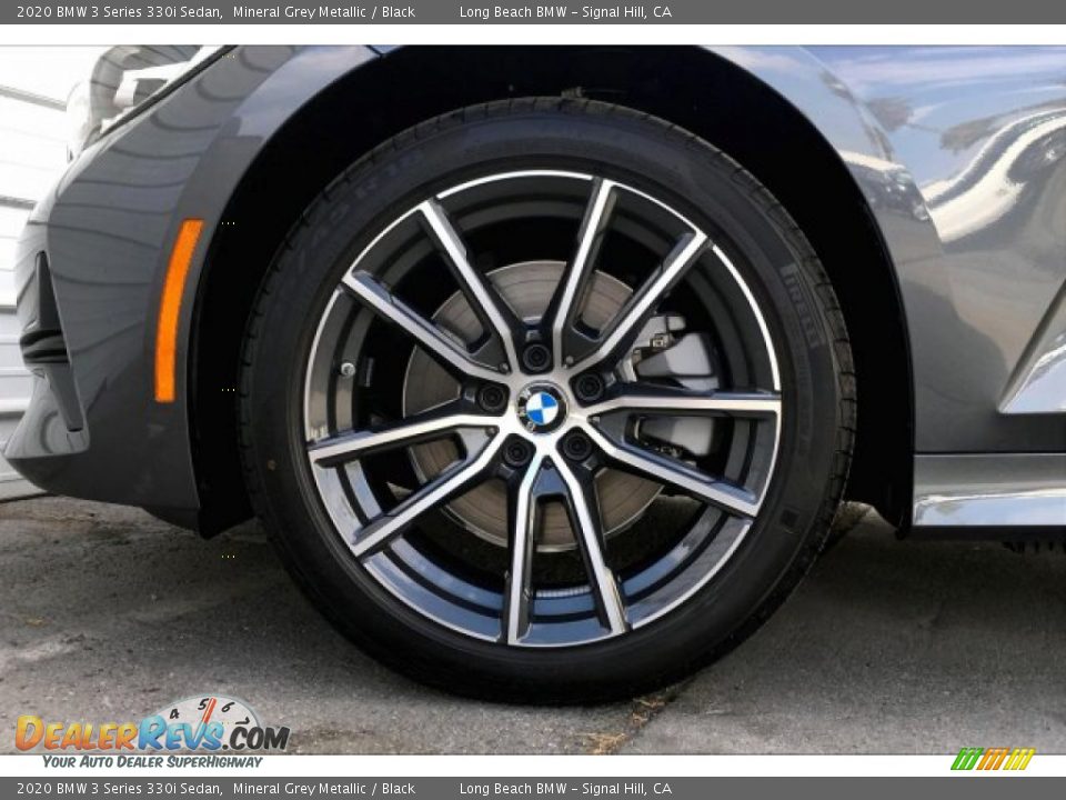 2020 BMW 3 Series 330i Sedan Mineral Grey Metallic / Black Photo #9