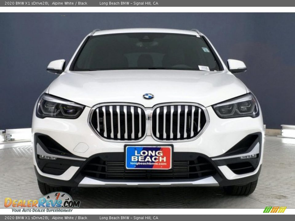 2020 BMW X1 sDrive28i Alpine White / Black Photo #2