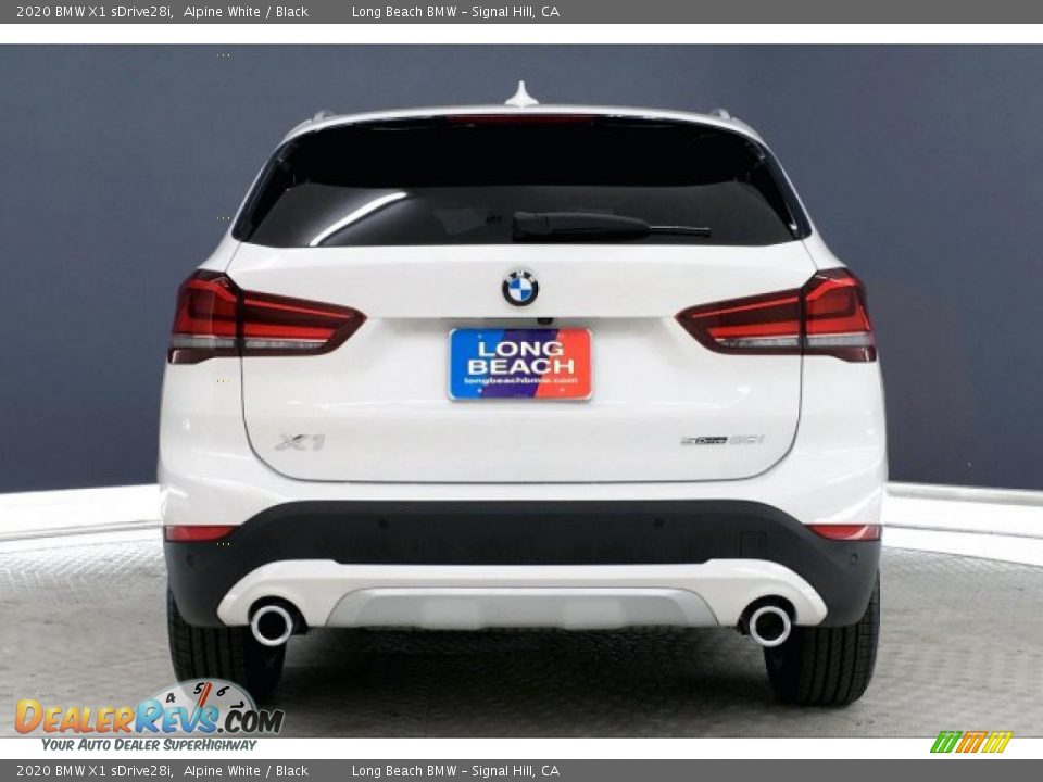 2020 BMW X1 sDrive28i Alpine White / Black Photo #3