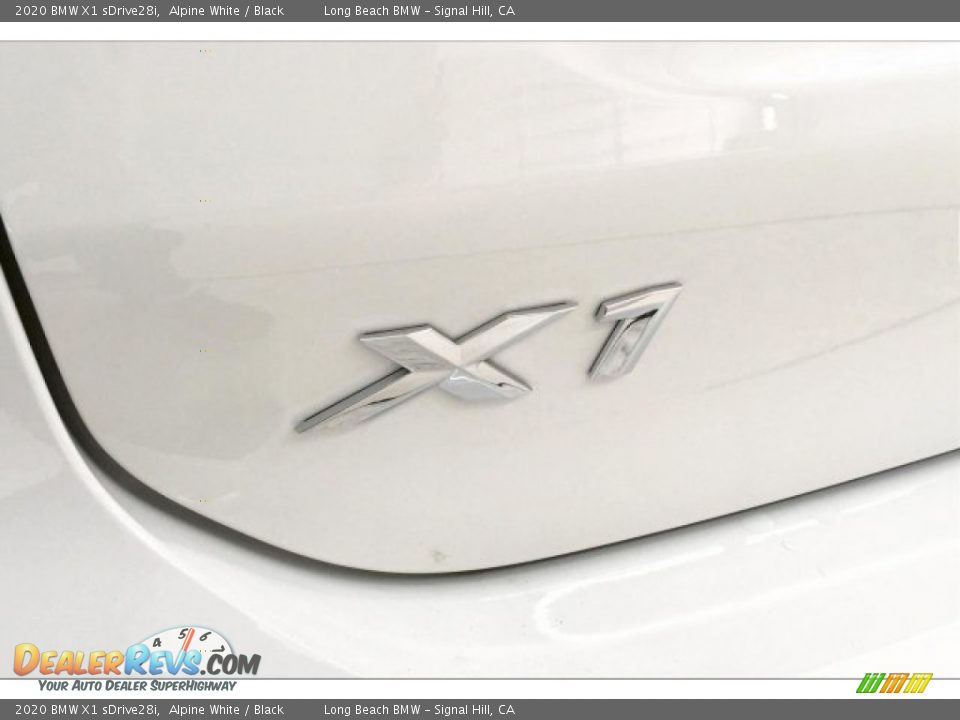 2020 BMW X1 sDrive28i Alpine White / Black Photo #7