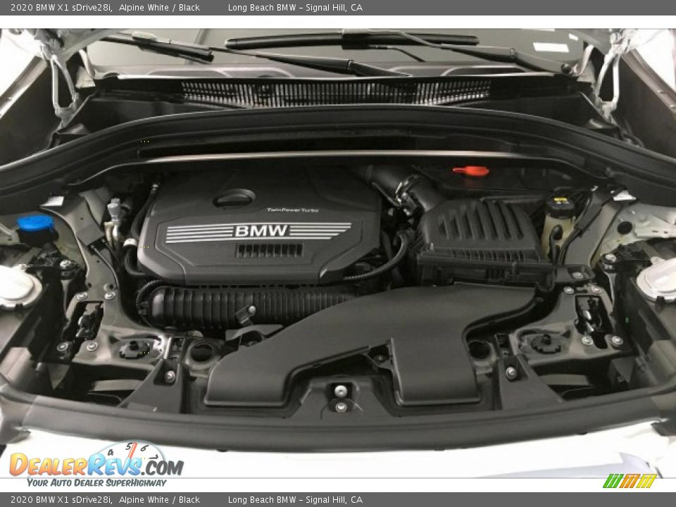 2020 BMW X1 sDrive28i Alpine White / Black Photo #9