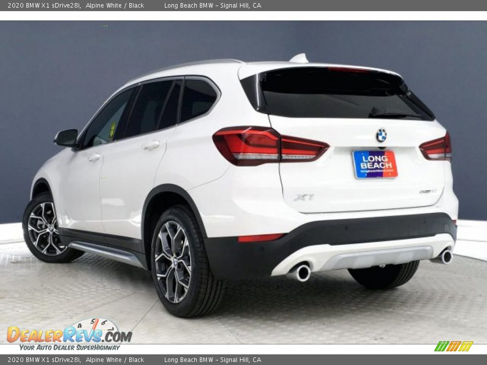 2020 BMW X1 sDrive28i Alpine White / Black Photo #10