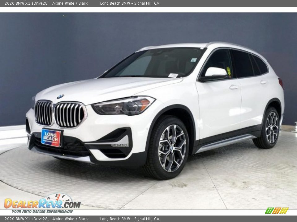 2020 BMW X1 sDrive28i Alpine White / Black Photo #12