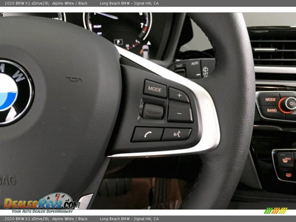 2020 BMW X1 sDrive28i Alpine White / Black Photo #15