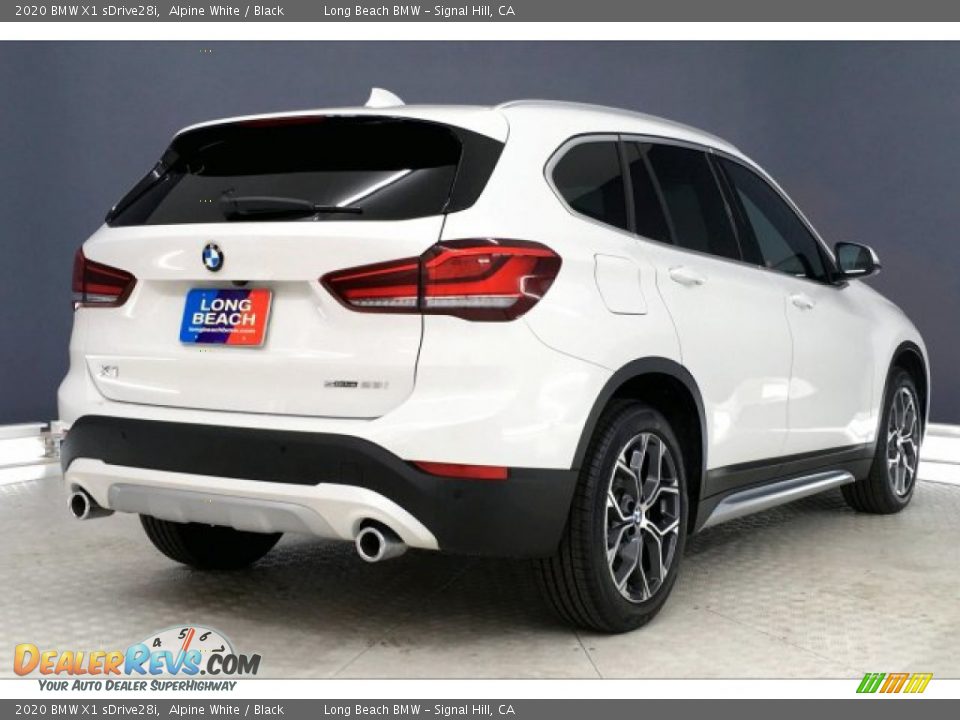 2020 BMW X1 sDrive28i Alpine White / Black Photo #30
