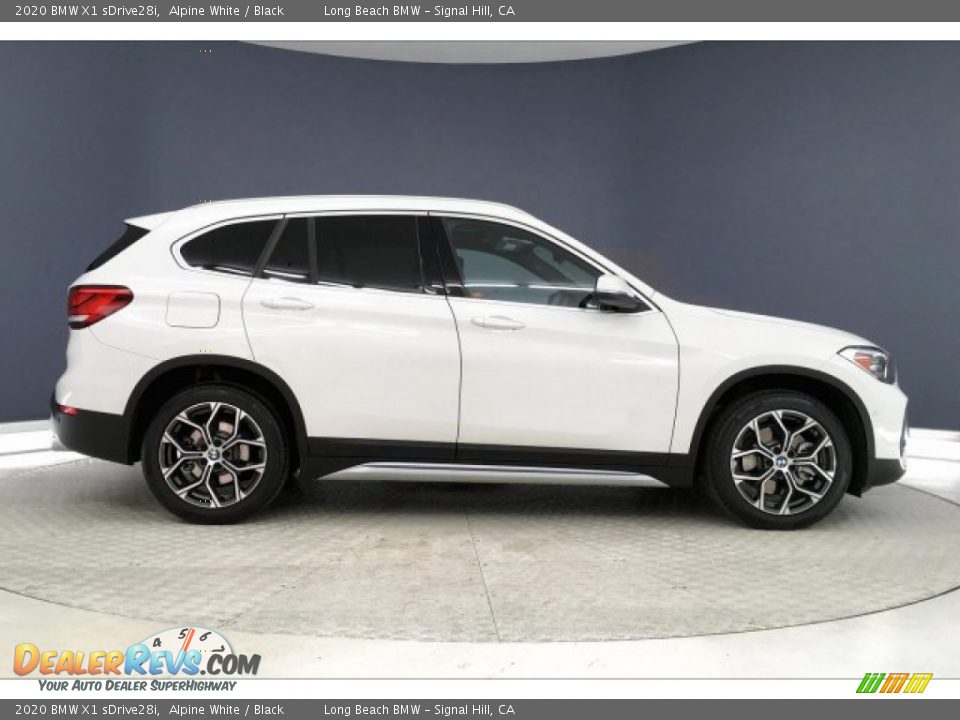 2020 BMW X1 sDrive28i Alpine White / Black Photo #31