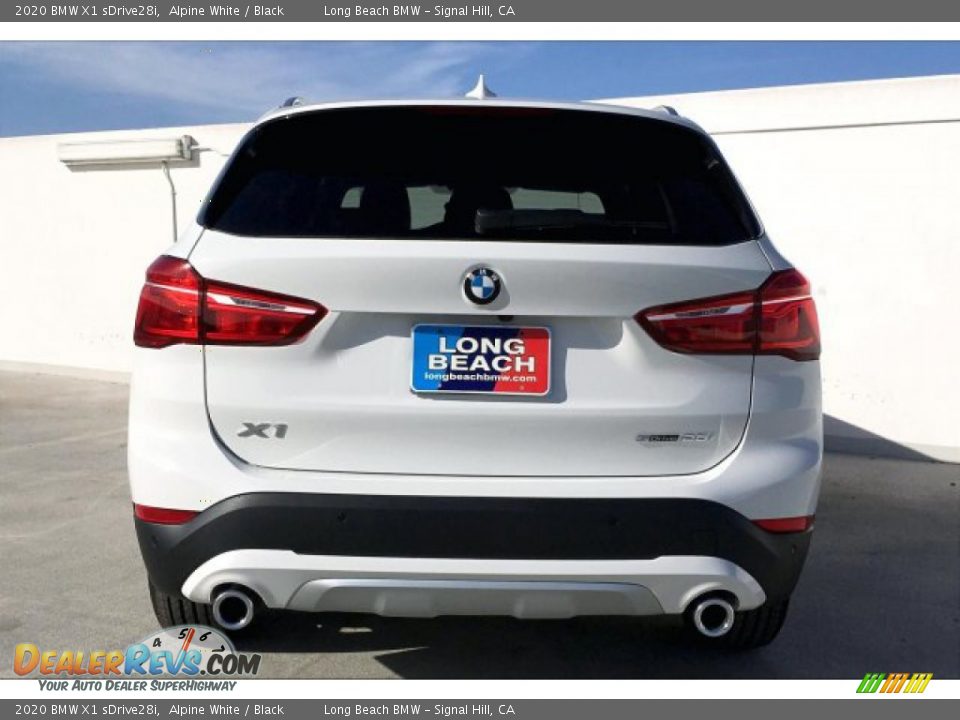 2020 BMW X1 sDrive28i Alpine White / Black Photo #3