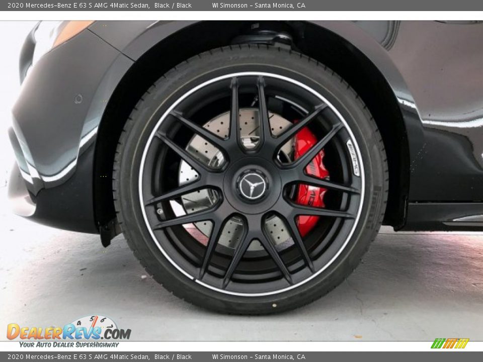 2020 Mercedes-Benz E 63 S AMG 4Matic Sedan Black / Black Photo #8