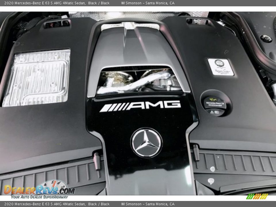 2020 Mercedes-Benz E 63 S AMG 4Matic Sedan Black / Black Photo #31