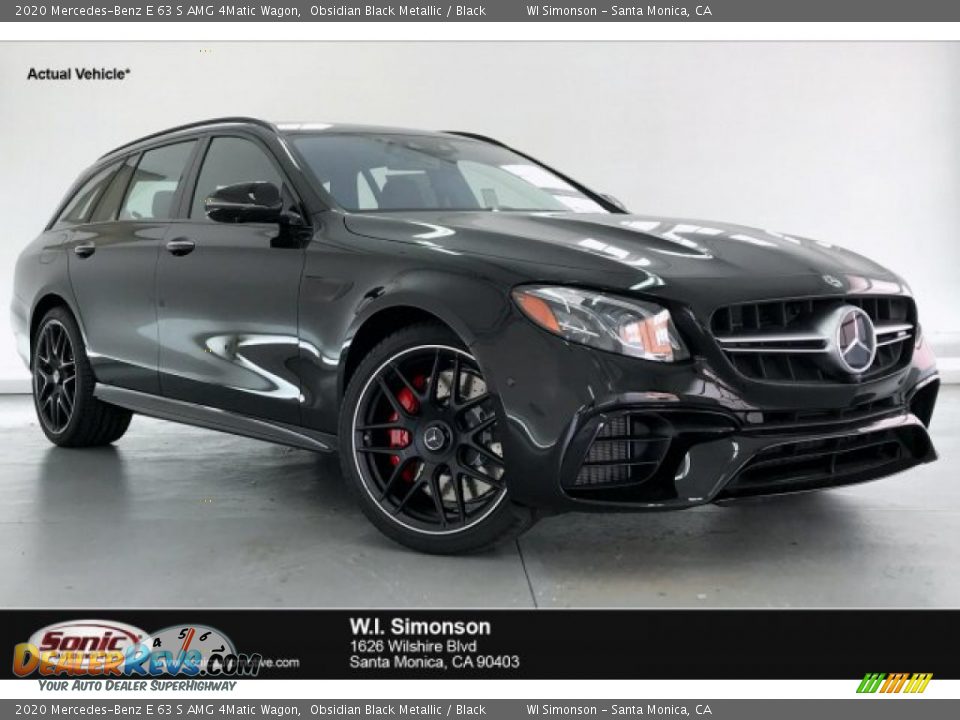 2020 Mercedes-Benz E 63 S AMG 4Matic Wagon Obsidian Black Metallic / Black Photo #1