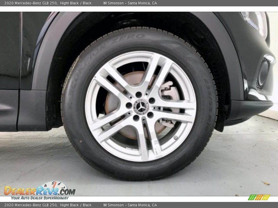 2020 Mercedes-Benz GLB 250 Night Black / Black Photo #9