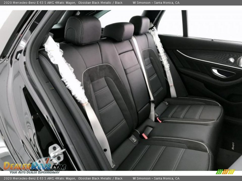 Rear Seat of 2020 Mercedes-Benz E 63 S AMG 4Matic Wagon Photo #13