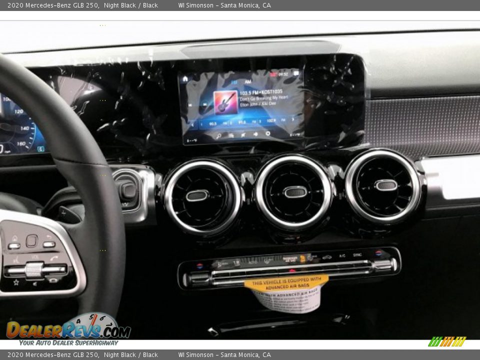 2020 Mercedes-Benz GLB 250 Night Black / Black Photo #6