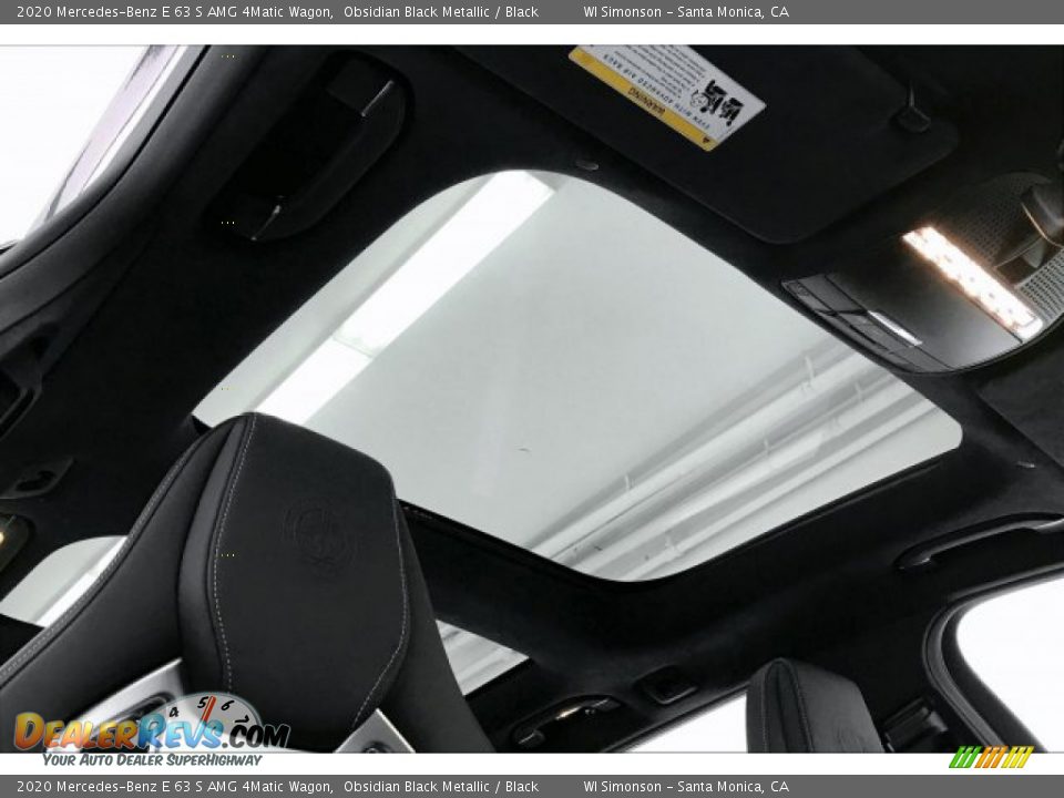 2020 Mercedes-Benz E 63 S AMG 4Matic Wagon Obsidian Black Metallic / Black Photo #28