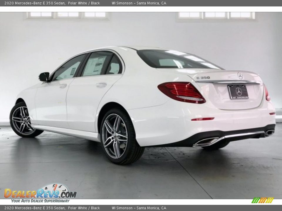 2020 Mercedes-Benz E 350 Sedan Polar White / Black Photo #2
