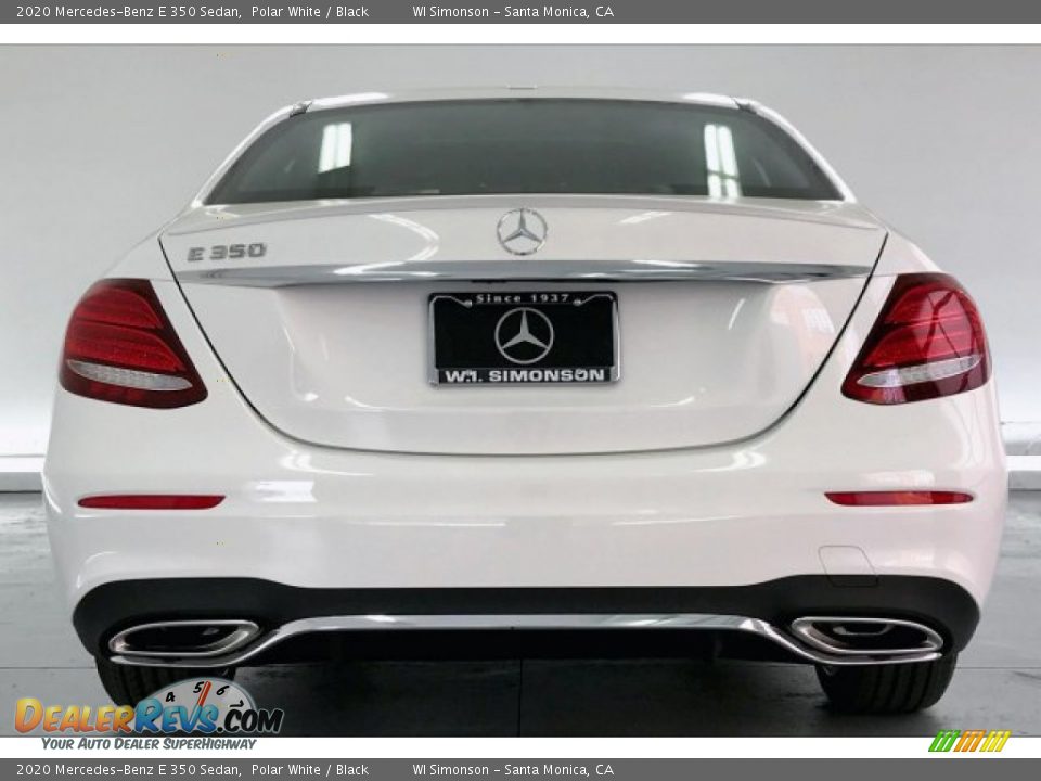2020 Mercedes-Benz E 350 Sedan Polar White / Black Photo #3