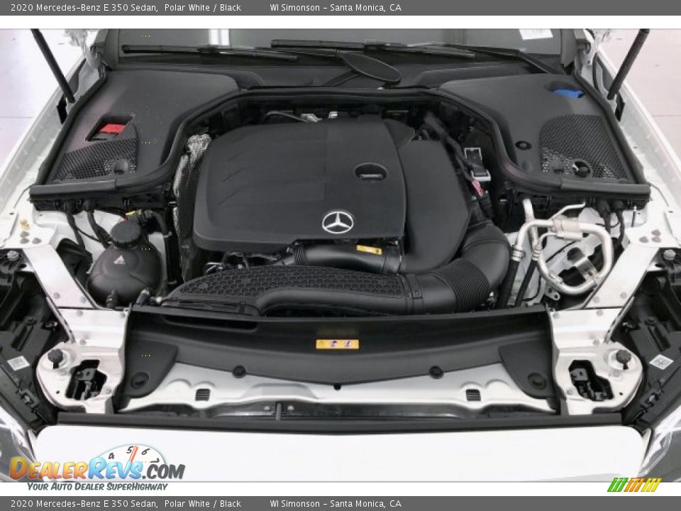2020 Mercedes-Benz E 350 Sedan Polar White / Black Photo #8