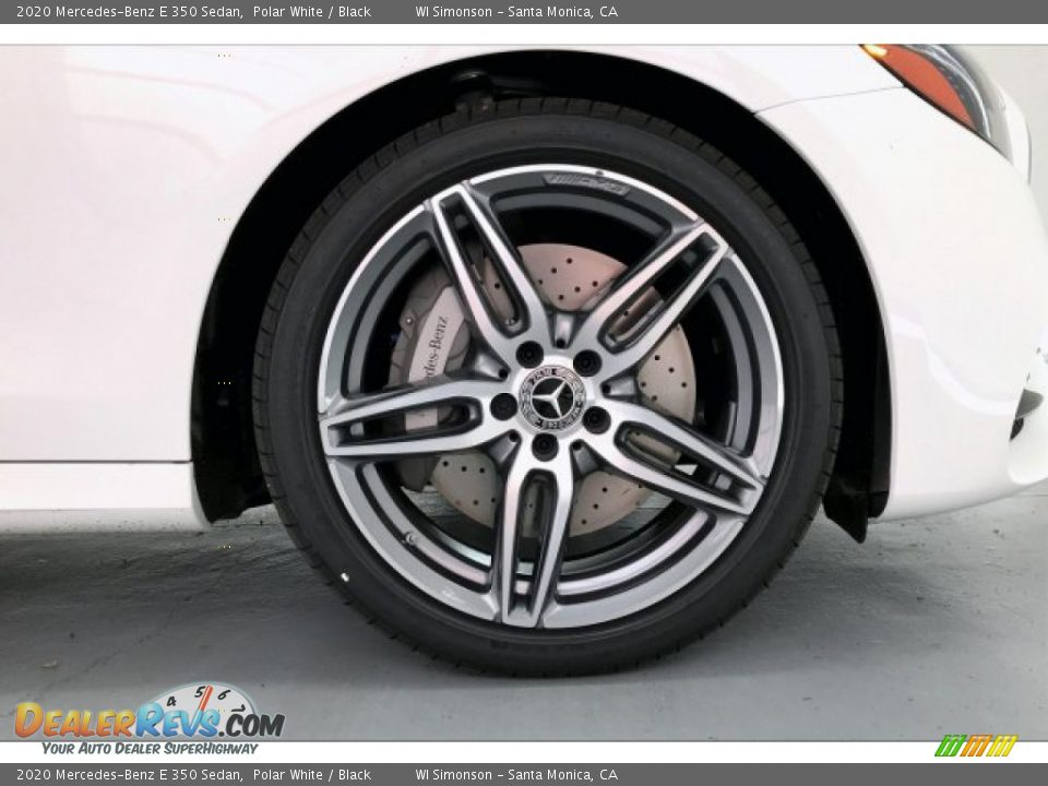 2020 Mercedes-Benz E 350 Sedan Polar White / Black Photo #9