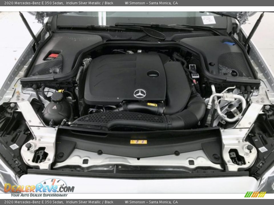 2020 Mercedes-Benz E 350 Sedan Iridium Silver Metallic / Black Photo #8