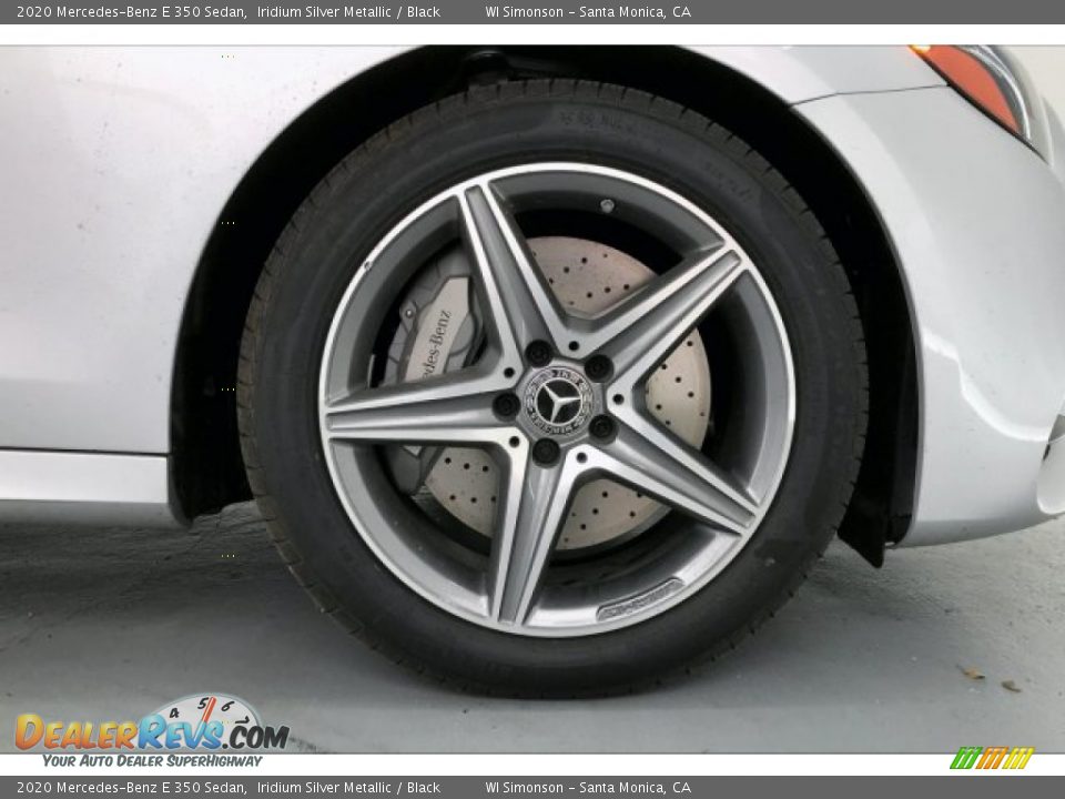 2020 Mercedes-Benz E 350 Sedan Iridium Silver Metallic / Black Photo #9