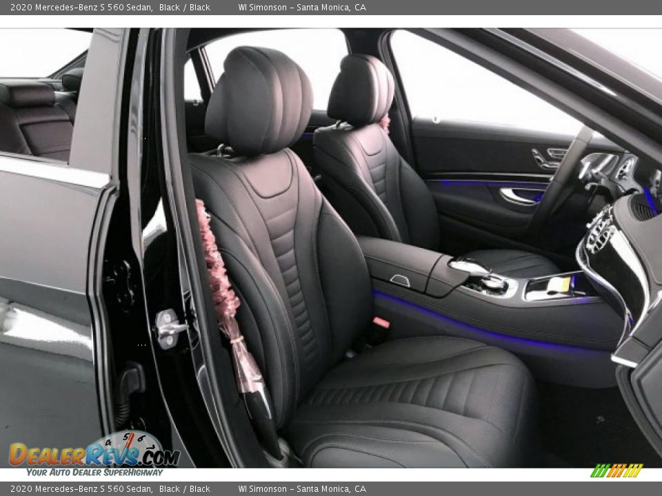 2020 Mercedes-Benz S 560 Sedan Black / Black Photo #5