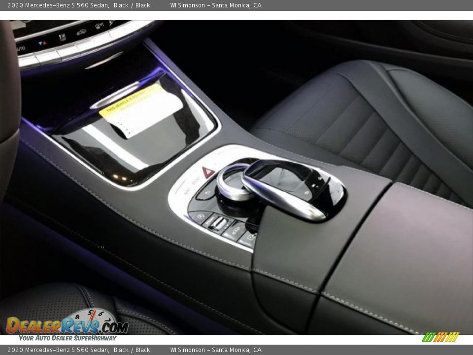 2020 Mercedes-Benz S 560 Sedan Black / Black Photo #7