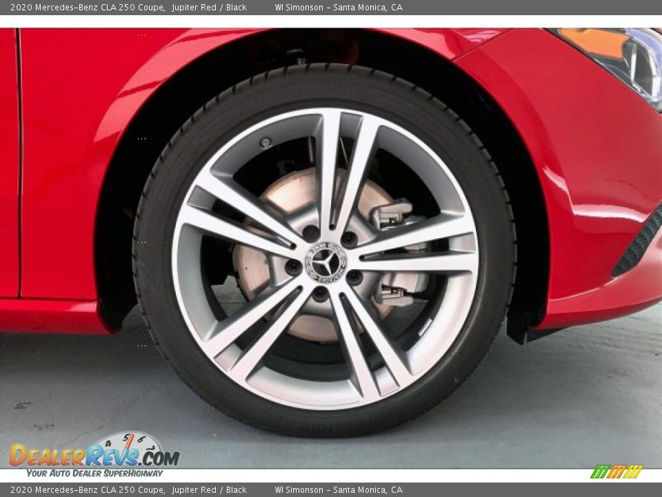2020 Mercedes-Benz CLA 250 Coupe Jupiter Red / Black Photo #9