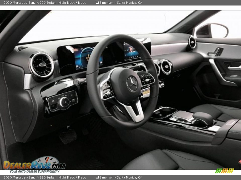 2020 Mercedes-Benz A 220 Sedan Night Black / Black Photo #4
