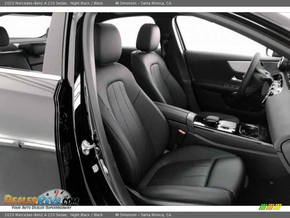 2020 Mercedes-Benz A 220 Sedan Night Black / Black Photo #5
