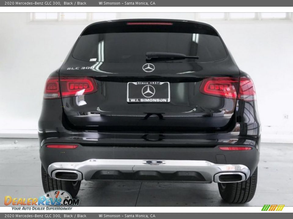 2020 Mercedes-Benz GLC 300 Black / Black Photo #3