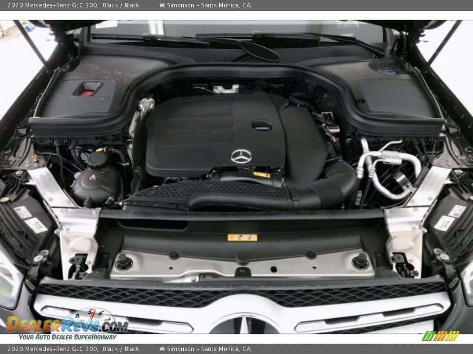 2020 Mercedes-Benz GLC 300 Black / Black Photo #8