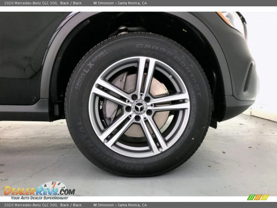 2020 Mercedes-Benz GLC 300 Black / Black Photo #9