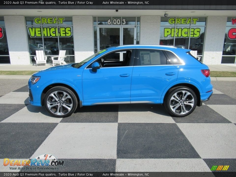 Turbo Blue 2020 Audi Q3 Premium Plus quattro Photo #1