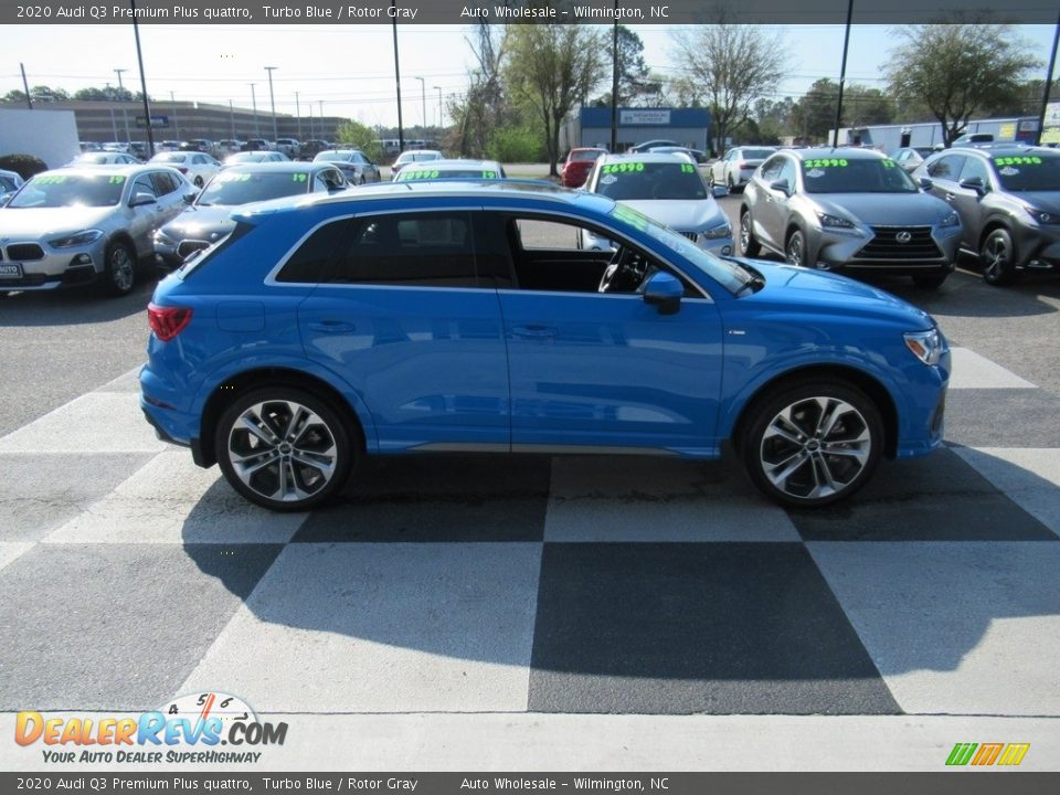 2020 Audi Q3 Premium Plus quattro Turbo Blue / Rotor Gray Photo #3