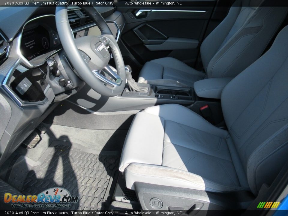 2020 Audi Q3 Premium Plus quattro Turbo Blue / Rotor Gray Photo #10