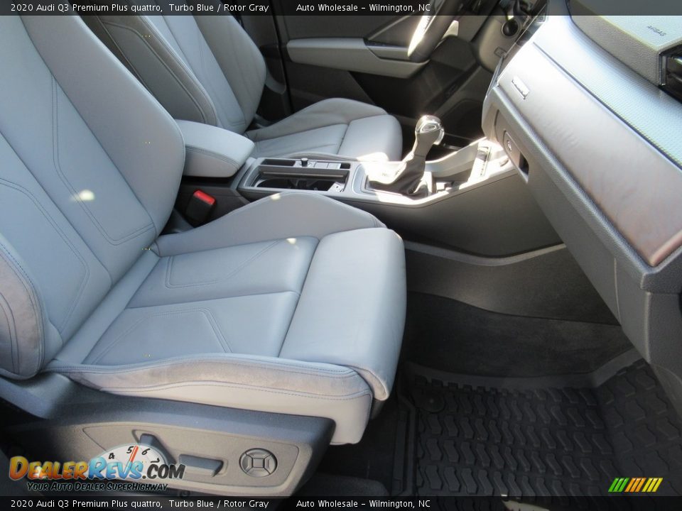 Front Seat of 2020 Audi Q3 Premium Plus quattro Photo #13