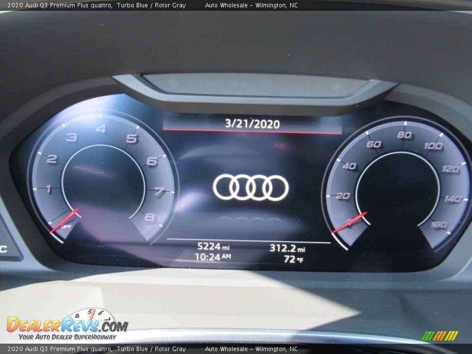 2020 Audi Q3 Premium Plus quattro Gauges Photo #16