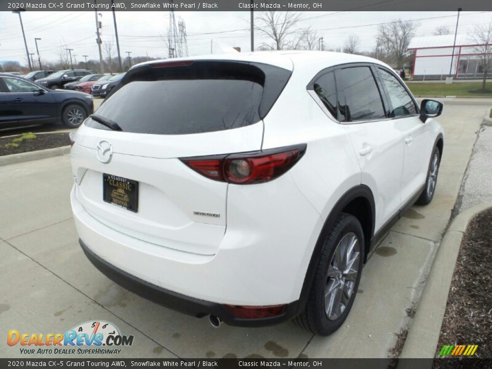 2020 Mazda CX-5 Grand Touring AWD Snowflake White Pearl / Black Photo #8