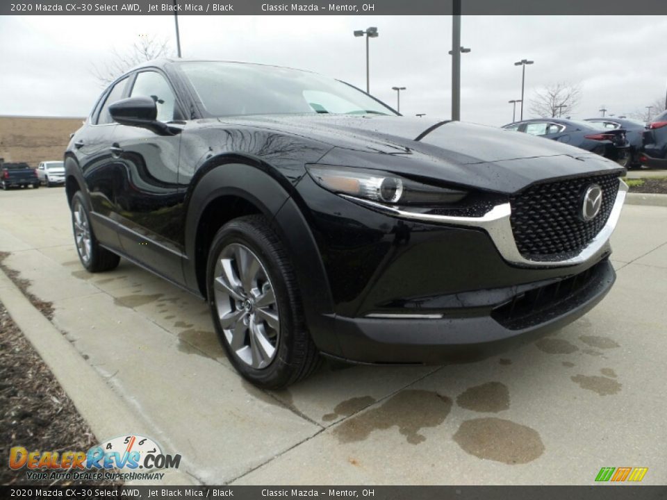 2020 Mazda CX-30 Select AWD Jet Black Mica / Black Photo #1
